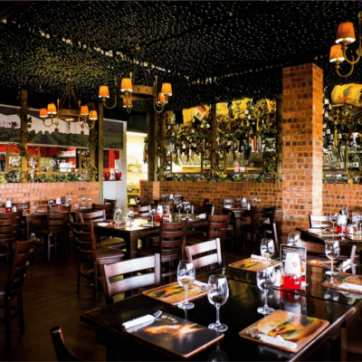 Image of the Interior of Dros Restaurant, an iconic South African restaurant